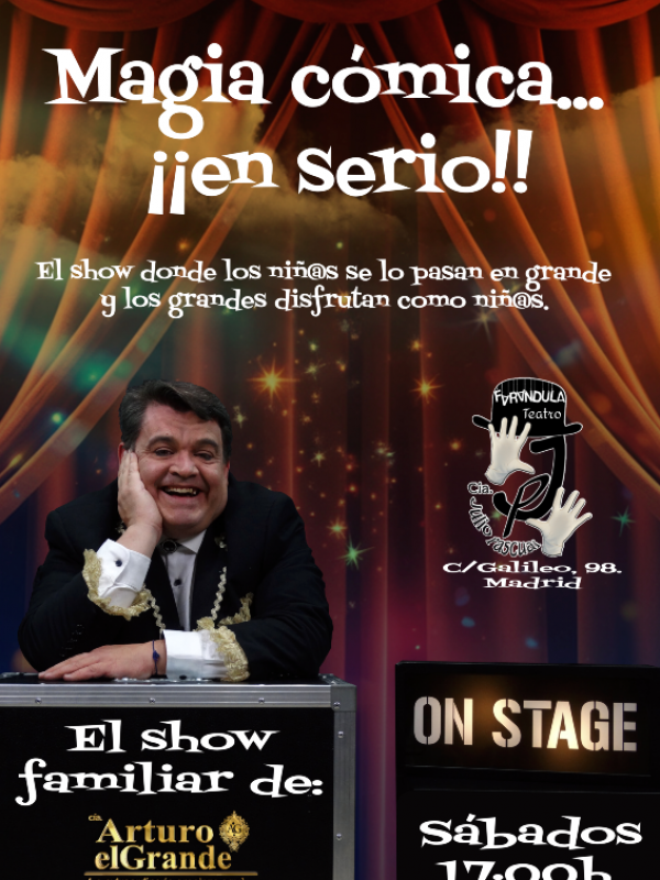 Magia cómica… ¡¡en serio!!